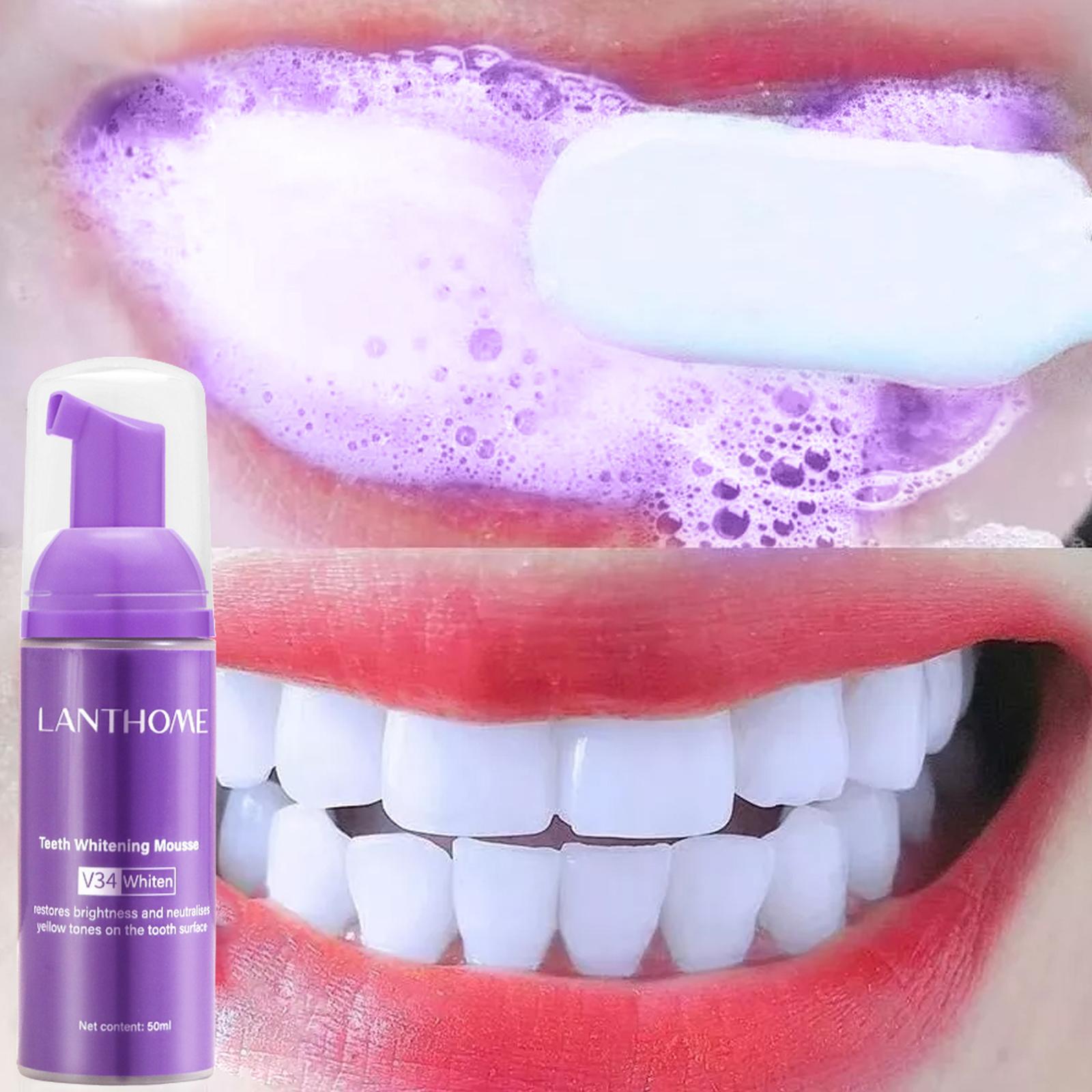 Teeth Whitening Crest - V34 Mus do czyszczenia zębów Pasta