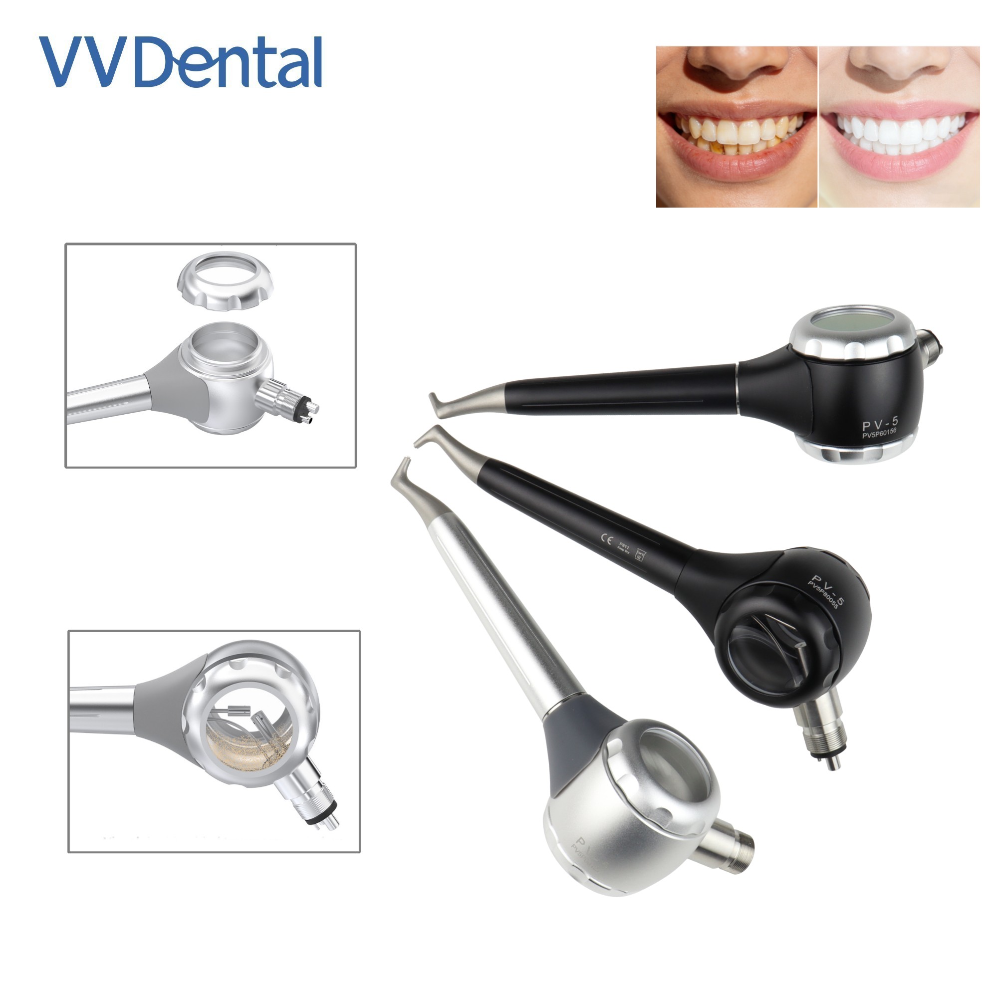 Teeth Whitening Usa - Pistolet do piaskowania zębów VV Dental