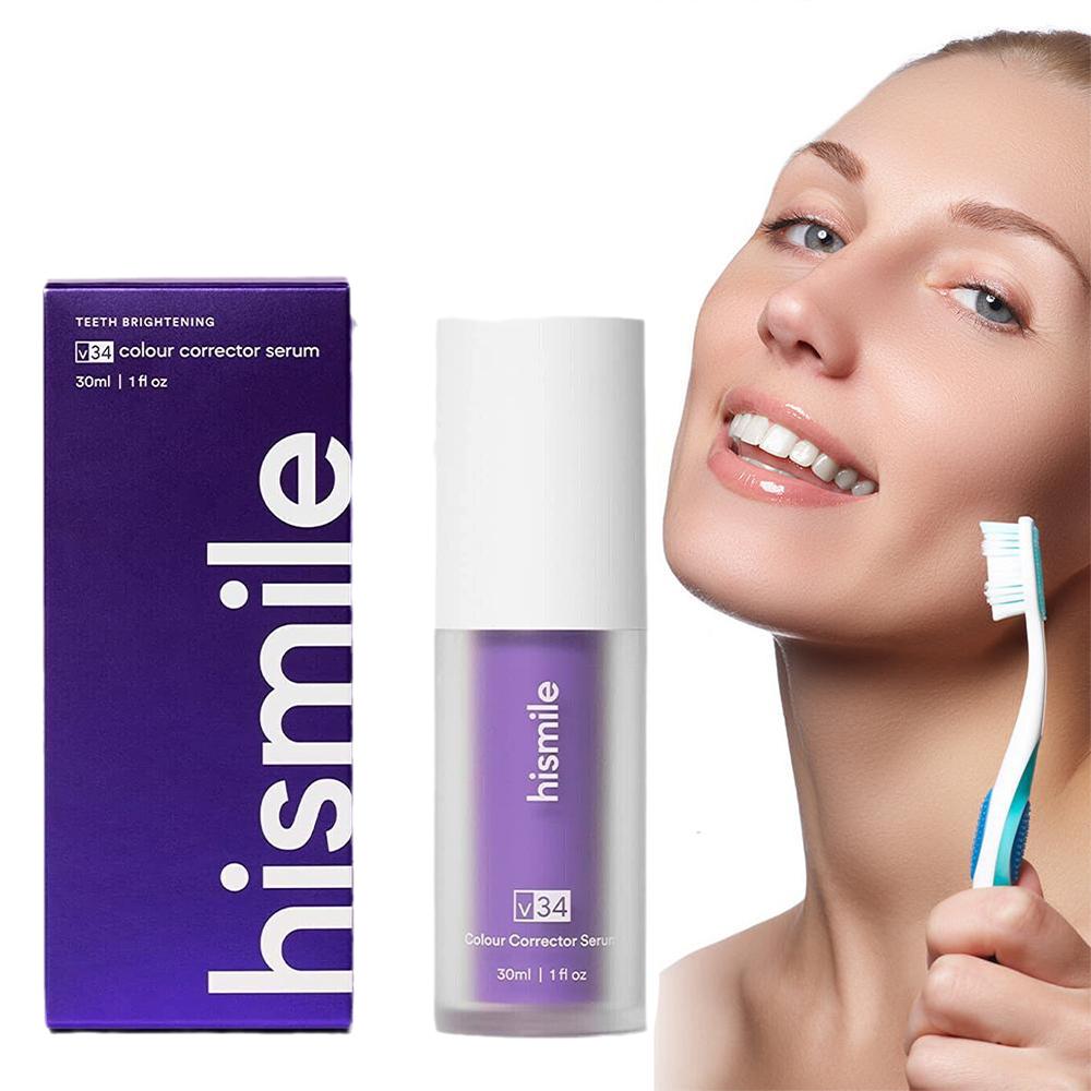 Teeth Whitening Crest - Hismile V34 Fioletowe Serum do Wybielania