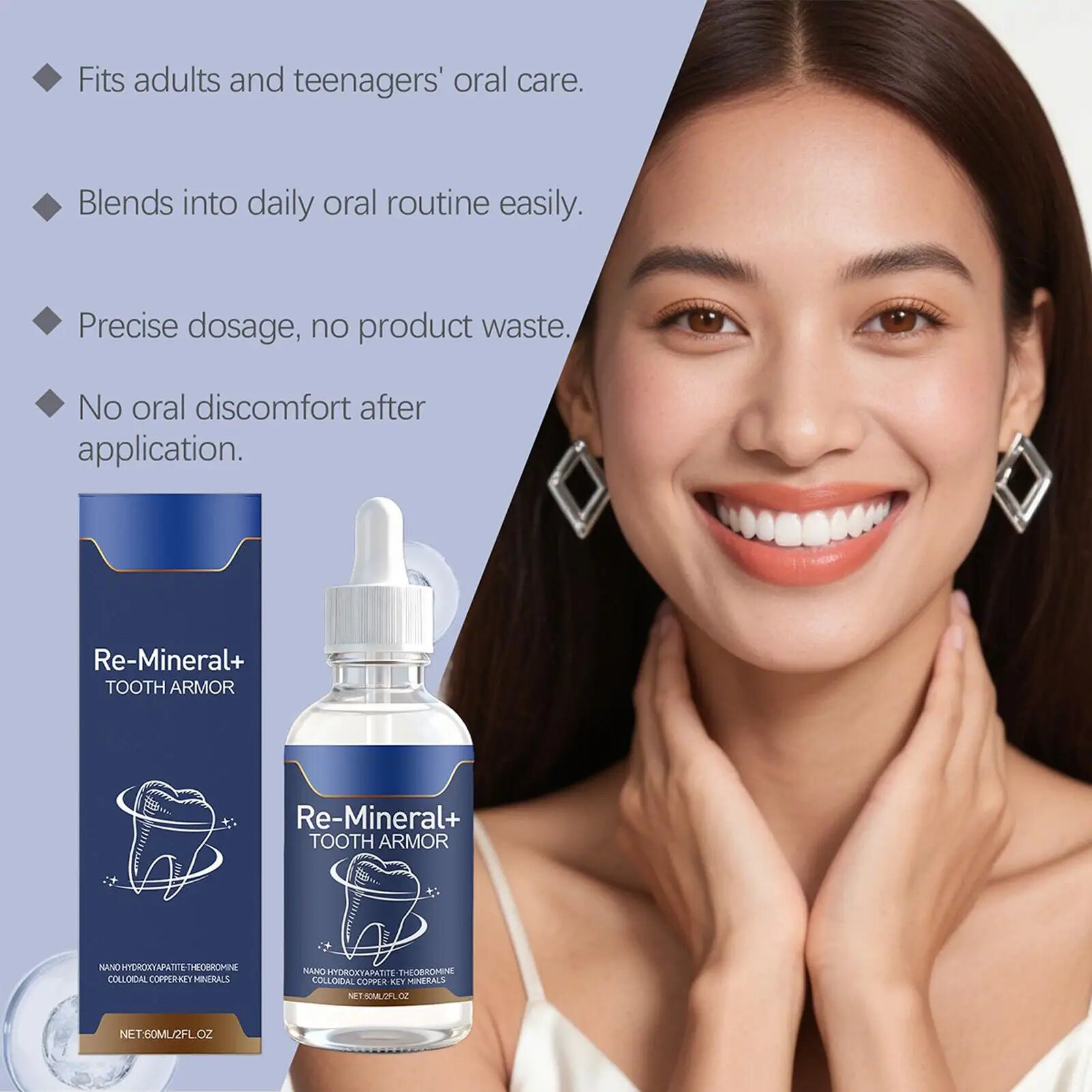 Enamel Repair Serum - Re-Mineral+ Serum do Regeneracji Szkliwa Zębowego