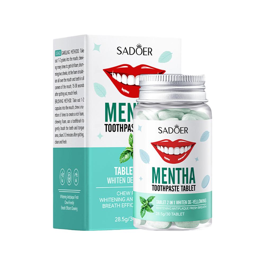 Teeth Whitening Levels - Miętowa stała pasta do zębów w
