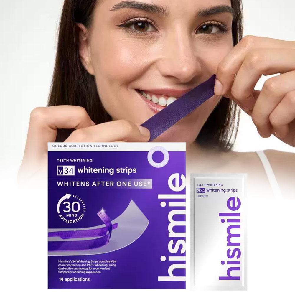 Paski do wybielania zębów V34  – Teeth Whitening Crest recenzja i cena