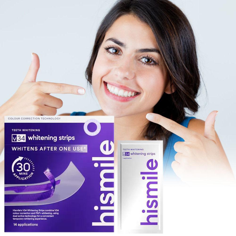 Paski do wybielania zębów V34  – Teeth Whitening Crest recenzja i cena