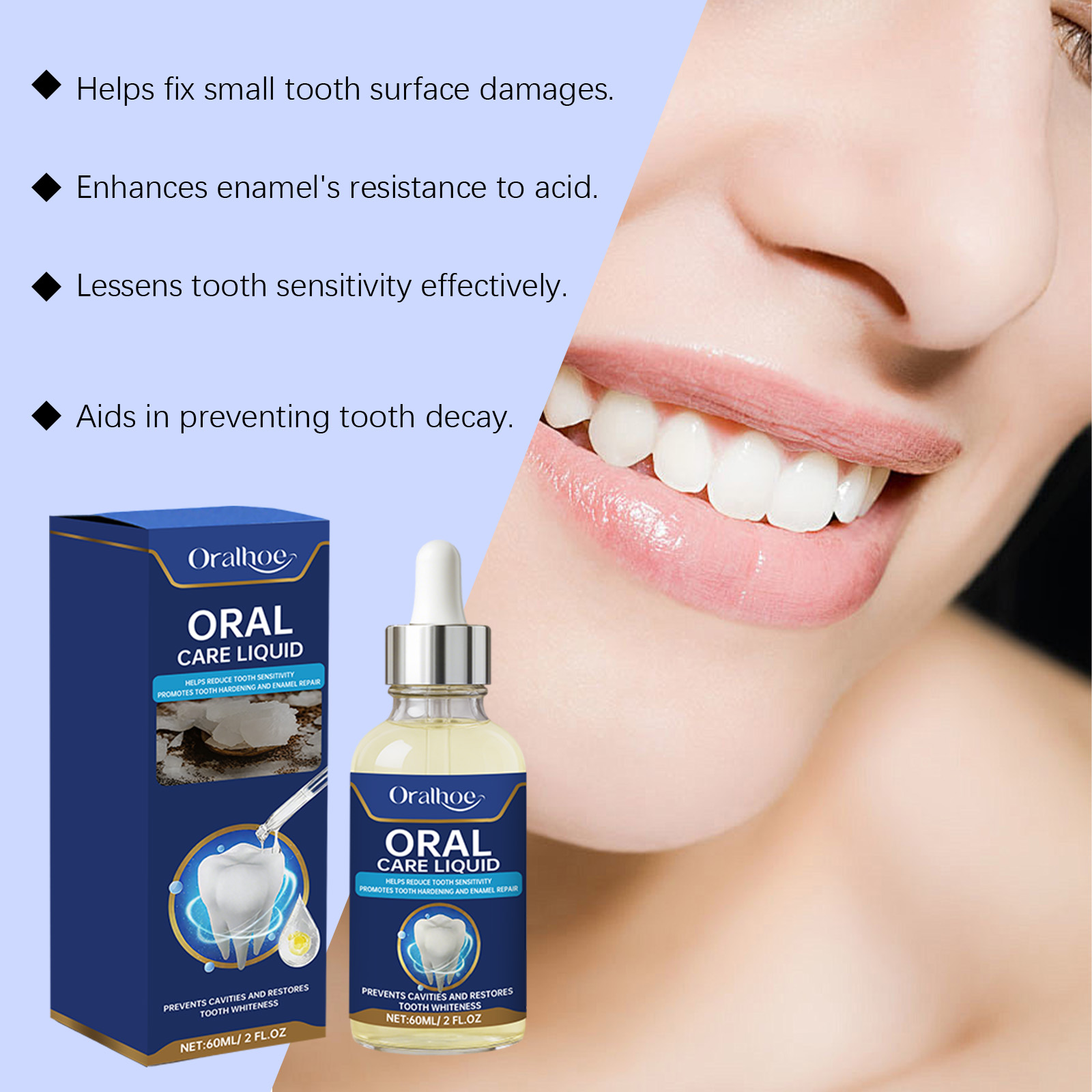 Esencja wybielająca zęby Usuwa – Enamel Repair Serum recenzja i cena