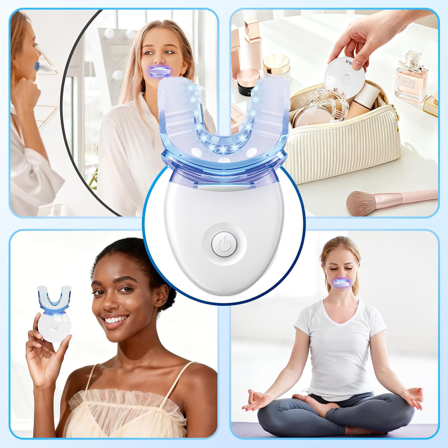 Zestaw do wybielania zębów ze  – Teeth Whitening With Laser recenzja i cena