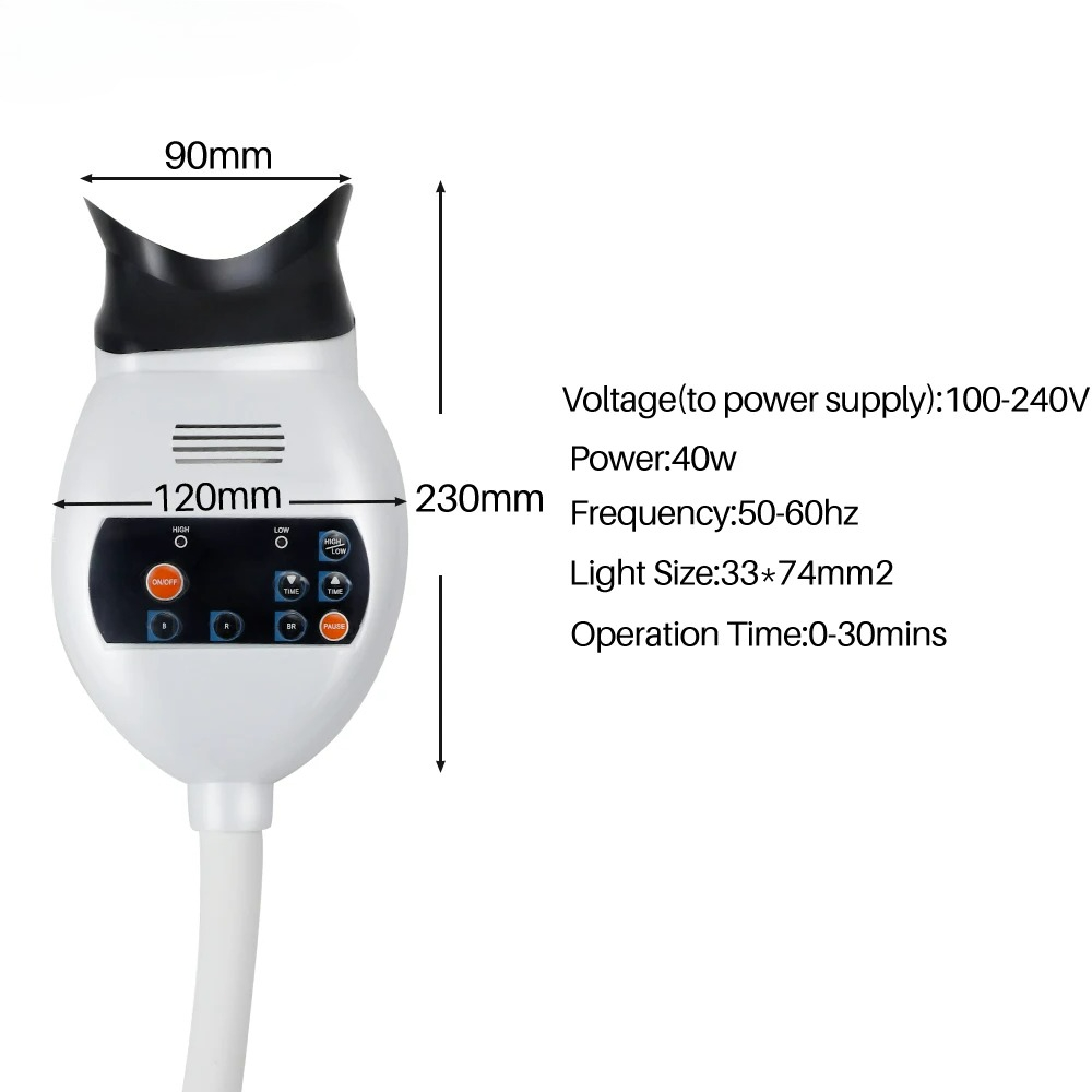 Regulowana lampa LED do wybiel – Teeth Whitening Usa recenzja i cena