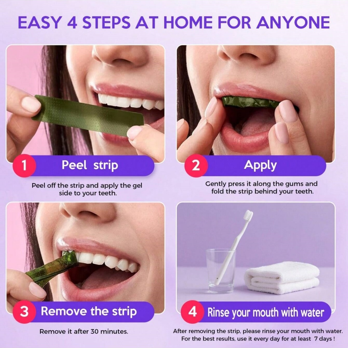 Naklejki wybielające do zębów  – Teeth Whitening Levels recenzja i cena