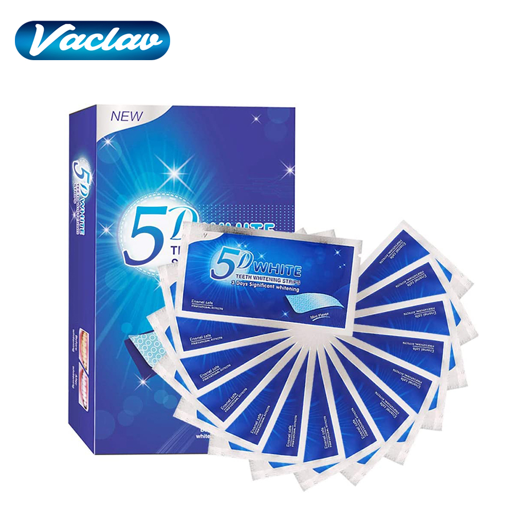 Paski do wybielania zębów 5D,  – Teeth Whitening Levels recenzja i cena