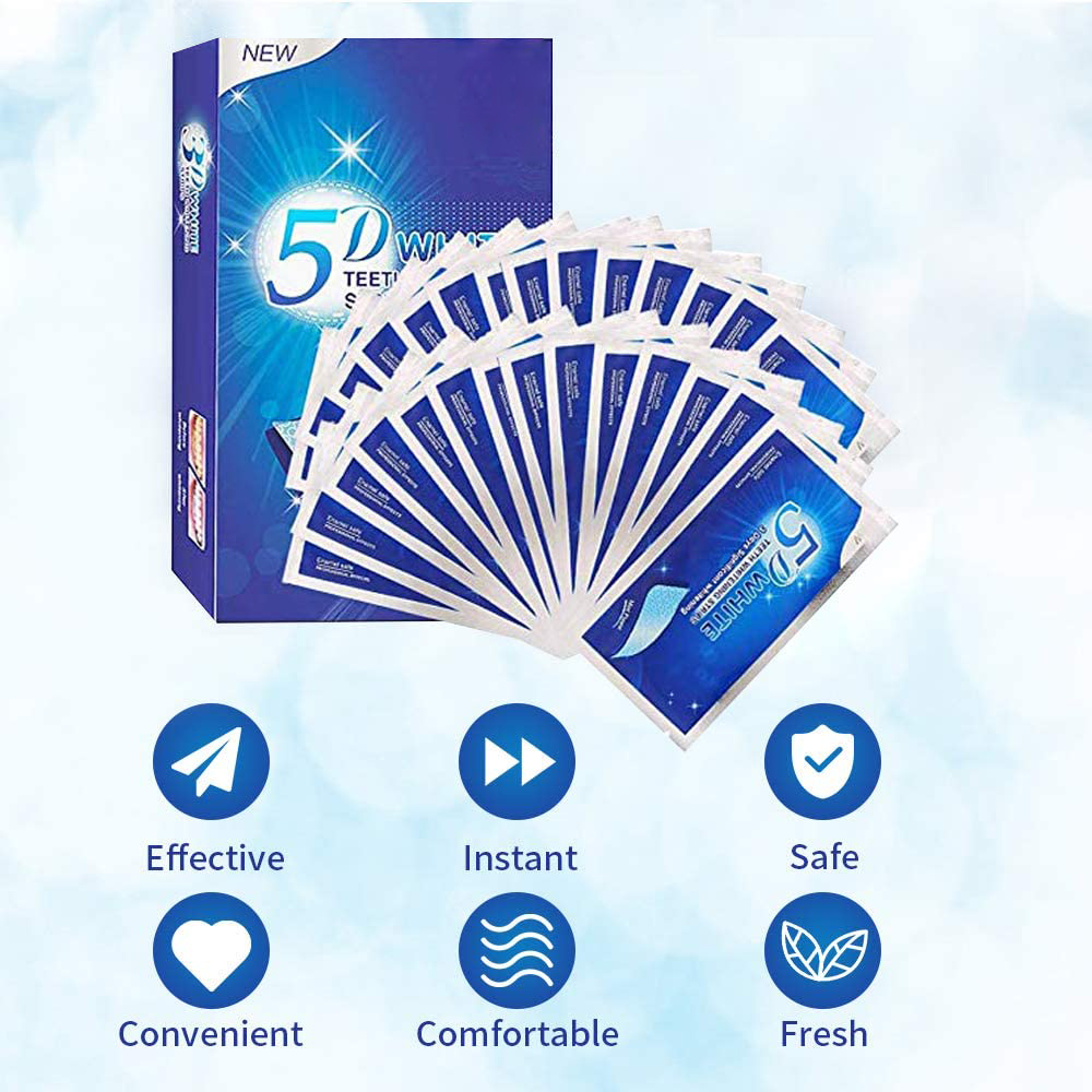 Paski do wybielania zębów 5D,  – Teeth Whitening Levels recenzja i cena