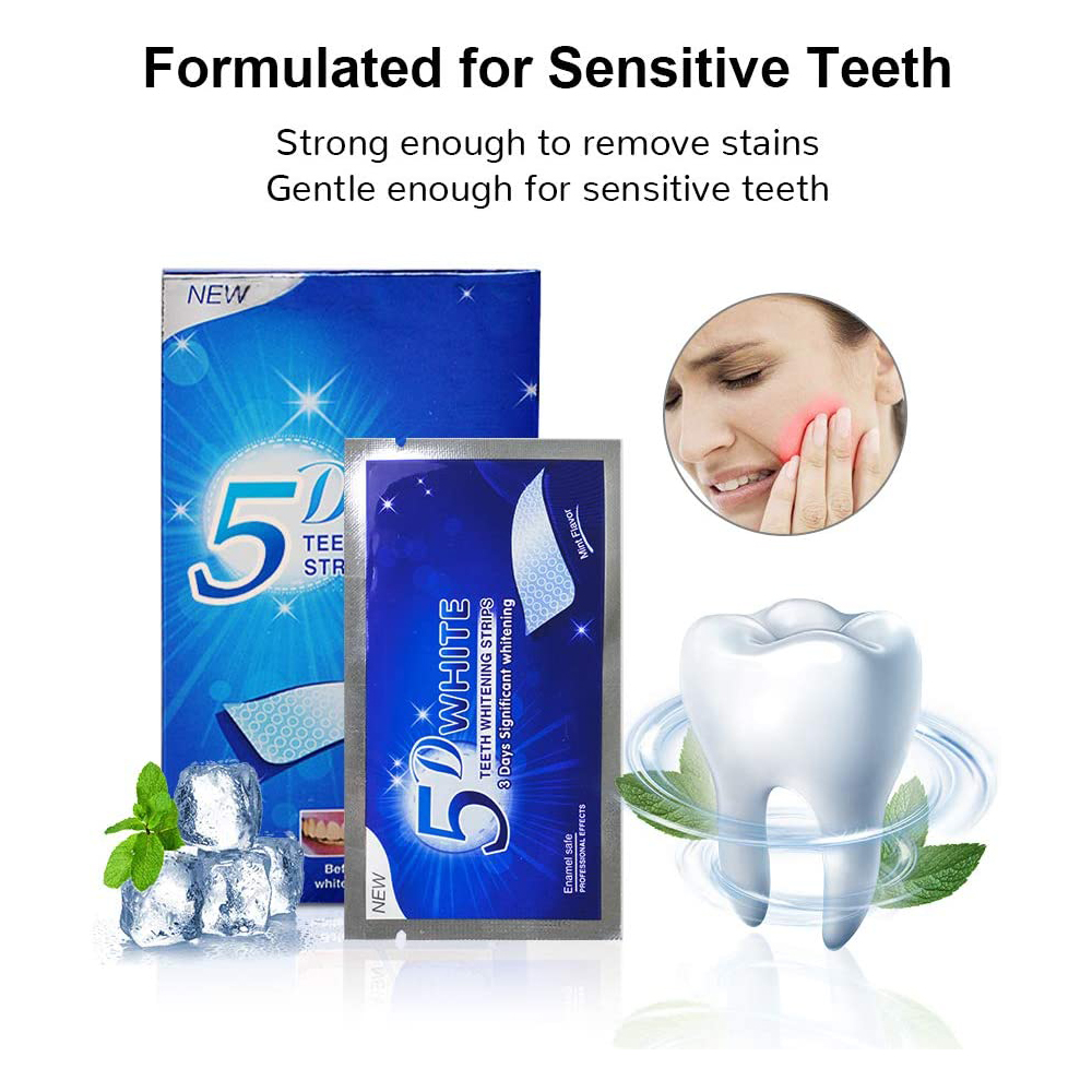 Paski do wybielania zębów 5D,  – Teeth Whitening Levels recenzja i cena