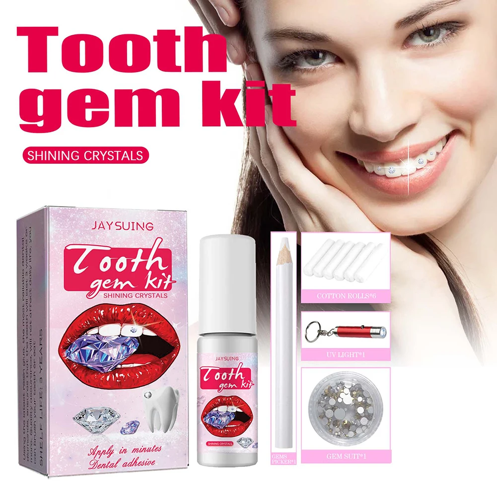 DIY zestaw klejnotów do zębów  – Teeth Whitening Levels recenzja i cena